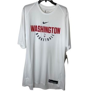 NWT Washington Basketball White Shirt XLT XL Tall